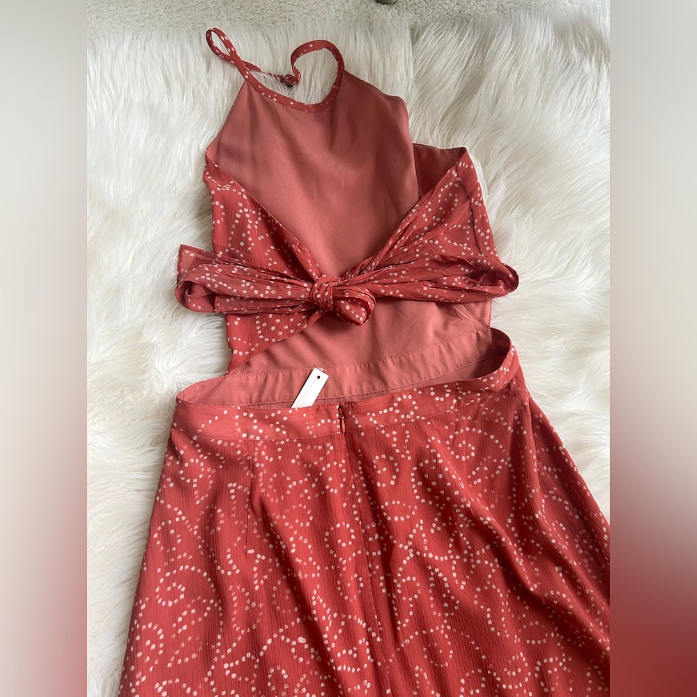 New! Madewell Halter Tie Back Maxi dress - Picture 10 of 12